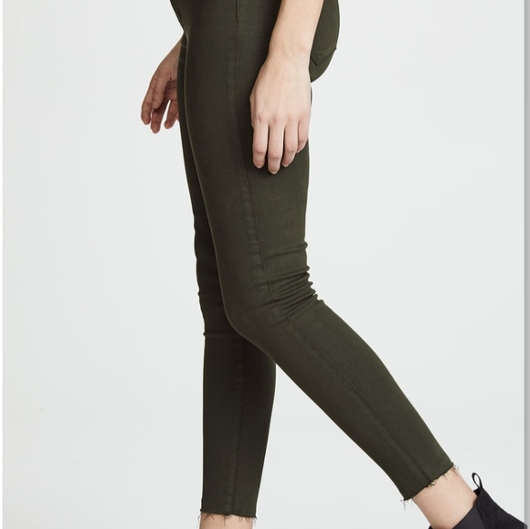 L'agence Margot Skinny High Rise in Army Green size 26 - Picture 2 of 7